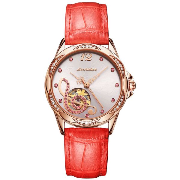 

женские часы jsdun, модный стиль, Slivery;brown