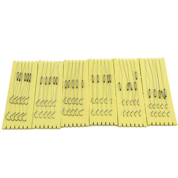 

fishing hooks double hook line rigs swivel carp cage feeder string bait accessories