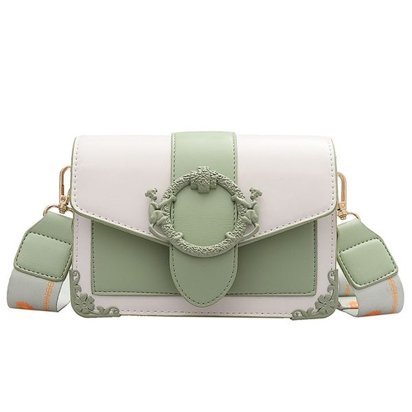 

wide strap pu leather female small handbags purses and handbag shoulder lady's crossbody bag handbags women bags designer