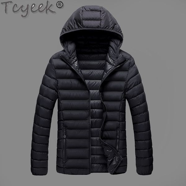 

men's jacket 2020 men's clothing autumn winter jacket men parka warm fashion coat hooded thin ropa hombre my5555 pph736, Black