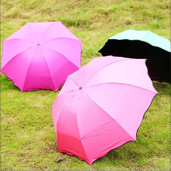 

sunny umbrella originality water bloom defence tan plastic umbrella defence ultraviolet rays too parasol girl student fold sunshade