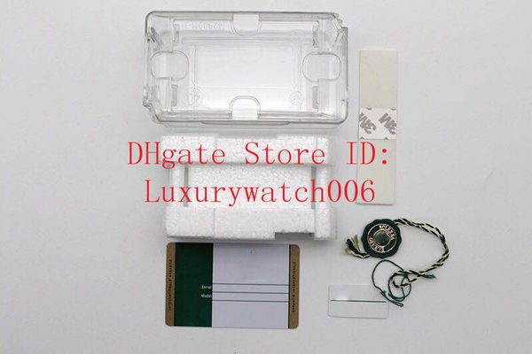 

2020 new style custom version plastic box for rolex watch boxes gifts economic, Black;blue