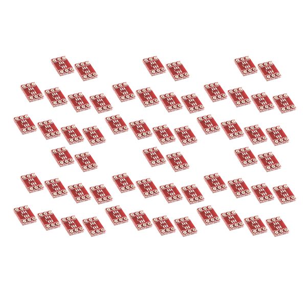 

set of 60 pieces of 6 pin sot23 to dip adapter pcb board smd converter diy board
