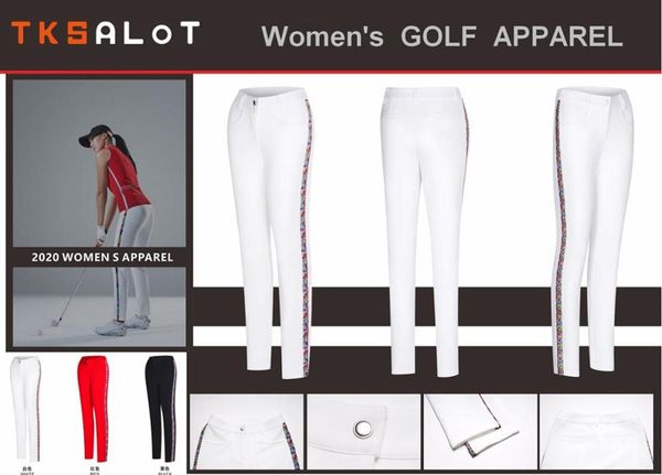 

2020 ti spring wone's golf sports pants, Gary;green