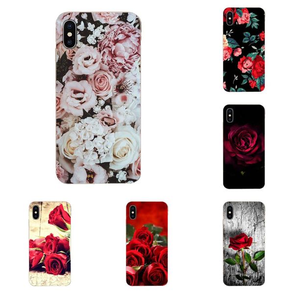 

custom valentine's day roses flowers soft tpu patterns for xiaomi redmi mi 4 7a 9t k20 cc9 cc9e note 7 8 9 y3 se pro prime go play
