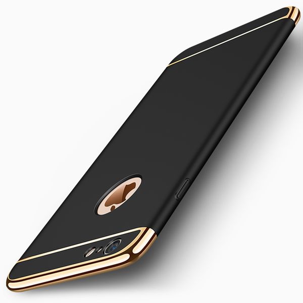 

мода гибрид 3 в 1 joint металлическое покрытие твердый переплет для iphone 11 xs max 6 6s 7 8 8 plus x gold phone fundas coque случаи