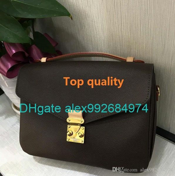 

genuine leather women's messenger handbag pochette metis shoulder bags crossbody bags m40780 40780