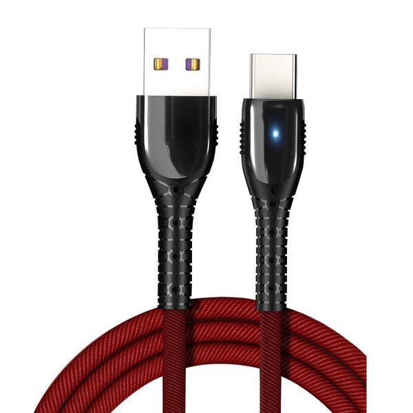 

5a charge cable super quick charge type-c data cables 3 colors 2019new arrive