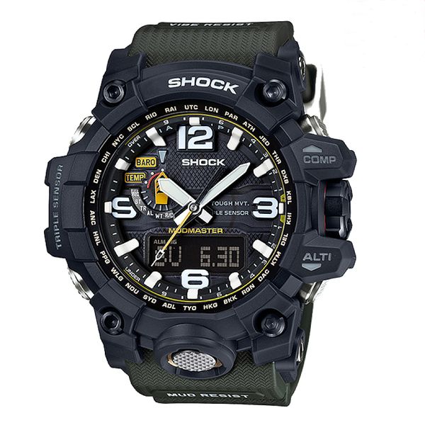 

2019 trending outdoor port watche men running big dial digital wri twatche chronograph pu trap 50m waterproof watch hock drop hip