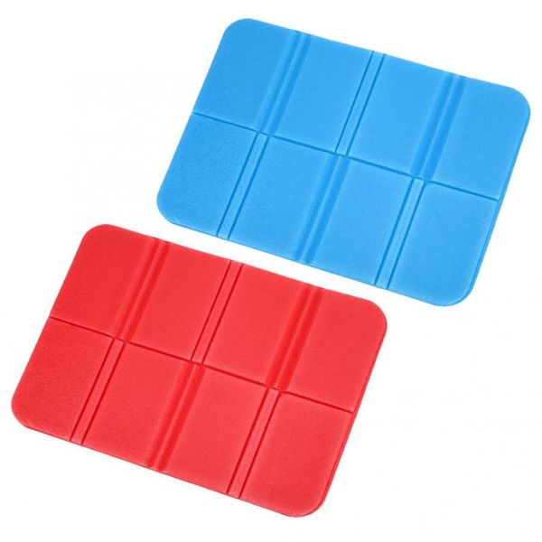

4pcs green degradable xpe outdoor folding cushion portable moisture-proof mat travel picnic pad chair cushion durable