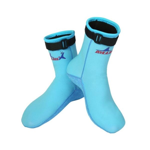 

new sport diving socks beach socks boots 3mm neoprene water shoes beach booties snorkeling diving surfing boots for men women, Black