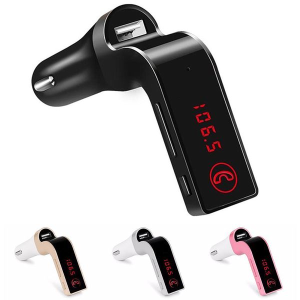 

4-in-1 hands wireless fm transmitter car bluetooth aux bluetooth car kit mp3 player sd usb lcd usb accessories