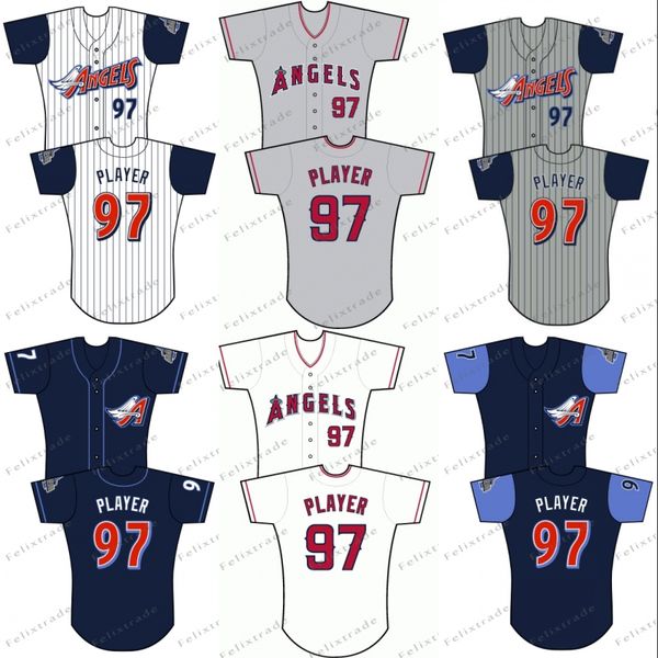 

Anaheim Angels Jerseys Mike Trout 45 Tyler Skaggs 17 Shohei Ohtani Kole Calhoun Tommy La Stella Andrelton Simmons Albert Pujols Fletcher