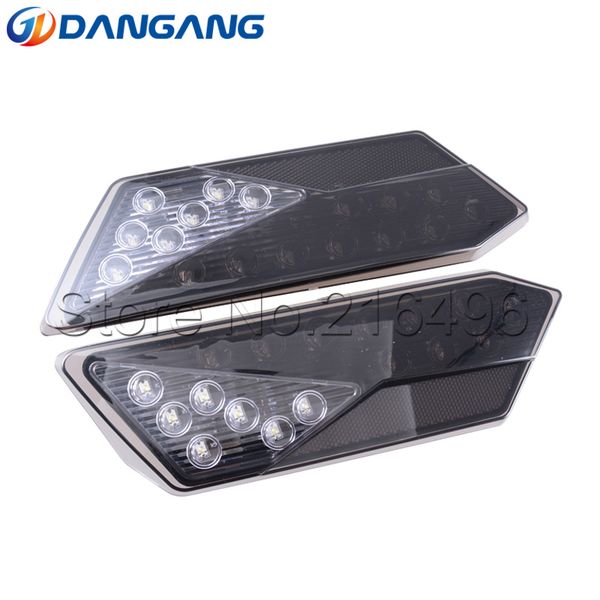 

led tail light with reverse light for 15-18 polaris rzr 900 & s backup -black