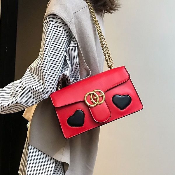

2019 luxury handbags women bags designer shoulder bag leather handbags fashion lady messenger bag for female bolsas sac a main