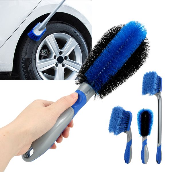 

leepee car wash combination tool tyre cleaning brush car wheel brush multi-functional detailing dust washing tool