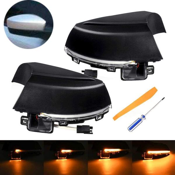 

car led dynamic turn signal light side mirror light blinker indicator for-vw-polo 5 facelift 6c 2014-2017 6r 2009-2013