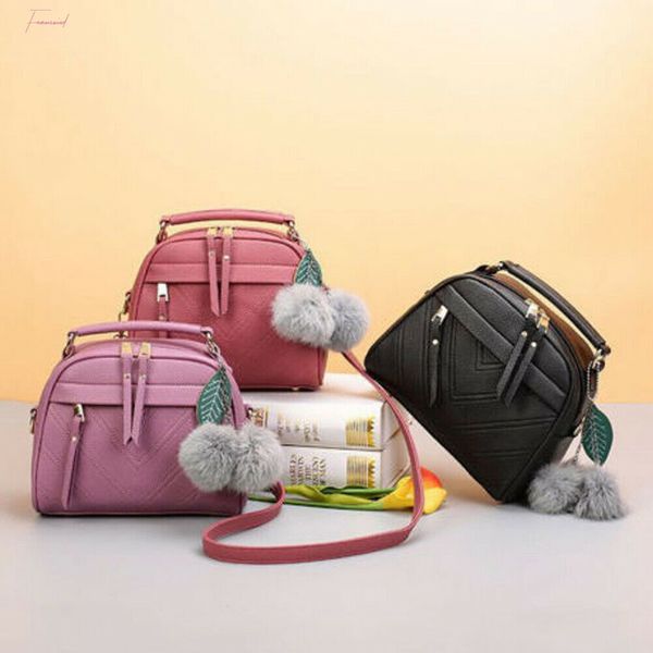 

women lady leather handbag shoulder messenger satchel tote crossbody bags purse leather shoulder bags lady