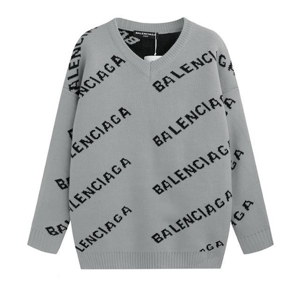 

2019 new pring and autumn men and women with the ame paragraph ca ual letter embroidery couple weater