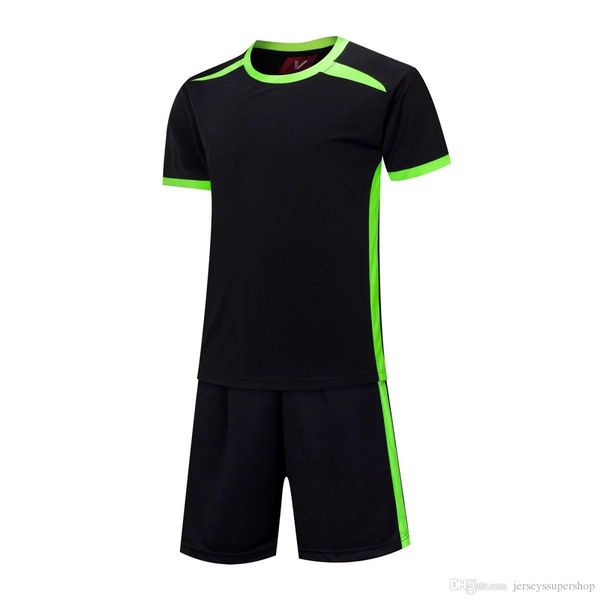 

2020 black lastest men football jerseys outdoor apparel football wear ss