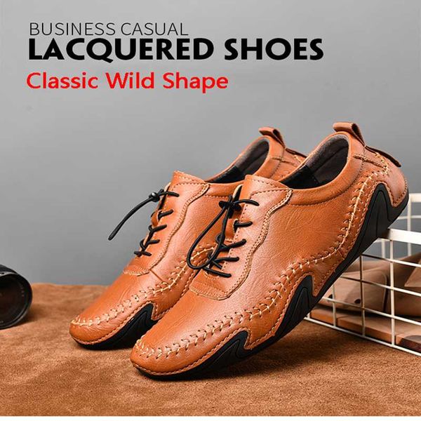 

golf shoes men's waterproof breathable casual sports shoes leather layer leather golf non-slip