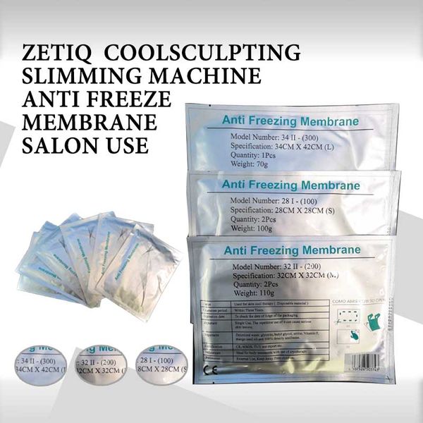 

anti ing membranes for fat ing machine 50pcs/lot antie membrane dhl 27*30cm 34*42cm cooling therapy pads