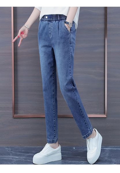 

dark blue loose thin haroun pants cec feet pants
