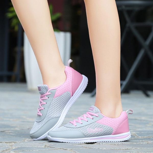 

женская мода springsummer спорт повседневная обувь на открытом воздухе мягкие плоские туфли, Black