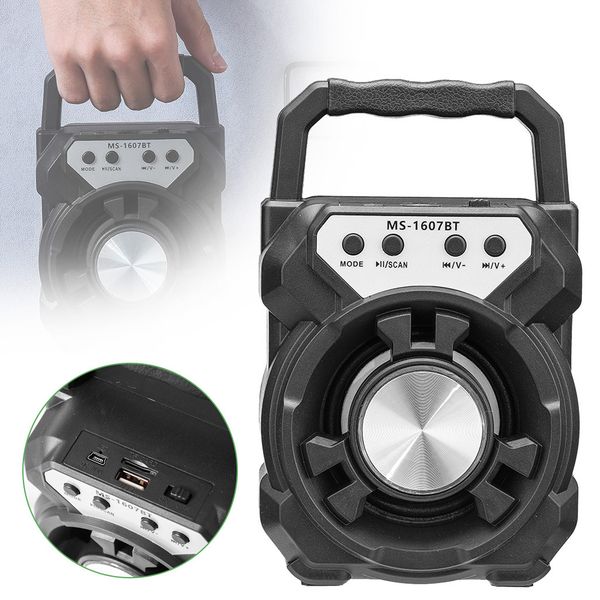 

portable blueteeth speaker fm mp3 outdoor wireless stereo bass adaptive noise reduction box usb / tf input #10