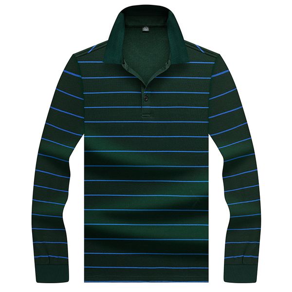 

3d embroidery polo shirt men's 100% cotton striped polo shirt 2019 new arrivals male casual business polos 8906, White;black