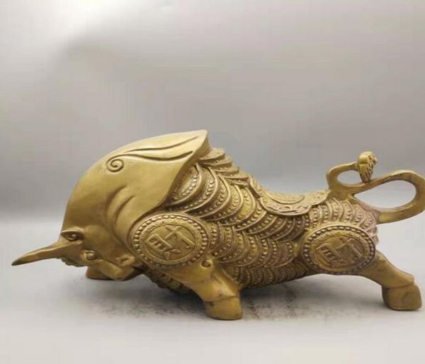 

чистая медь корова украшение гостиной обратить qiankun таунхауса коровы творческий милый удачливы коровы feng shui богатый офис меди