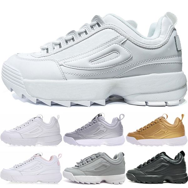 

designer disruptors ii 2 women men special section sports running shoes triple black white sneaker increased casual running shoes eur 36-44