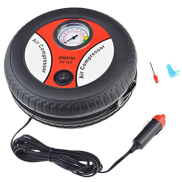 

tire inflator car air pump compressor electric portable auto 12v volt 260 psi