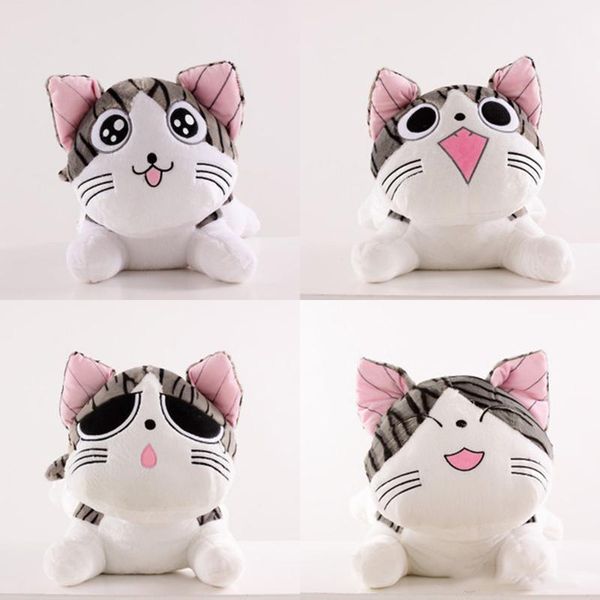 

мягкие 20 см плюшевые игрушки рождественские подарки ко дню рождения аниме фигура сыр кошка плюшевые мягкие игрушки кукла подушка подушка ka