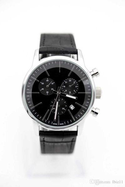 

Лучший продавец роскошь Мужские часы Многофункциональный автоподзаводом серебр