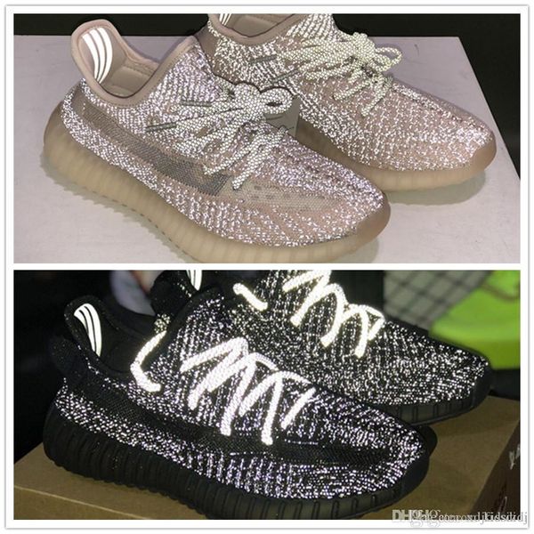 

2019 gid glow antlia lundmark true form kanye west clay hyperspace zebra cream white beluga 2.0 bred running shoes designer sneakers 5-13, Black