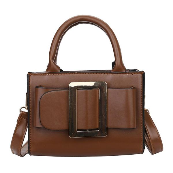 

fashion leather bag crossbody bag casual wild simple shoulder messenger small square package bolsas feminina30