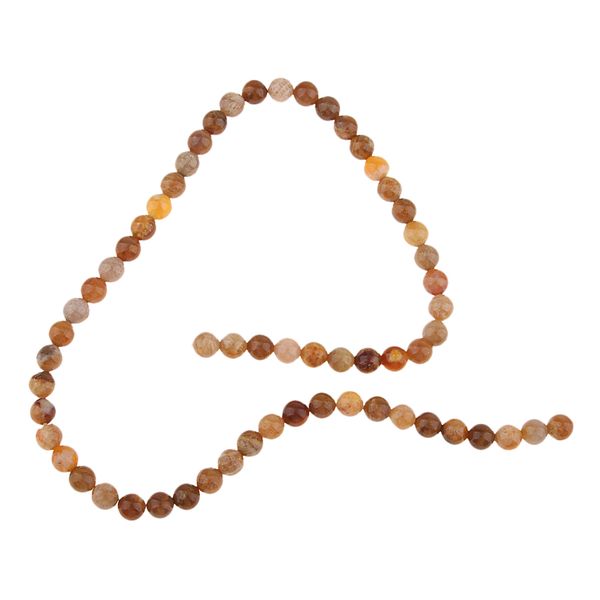 

diy браслеты ожерелье и изготовление ювелирных изделий, круглые бусины из натурального драгоценного камня с ниткой