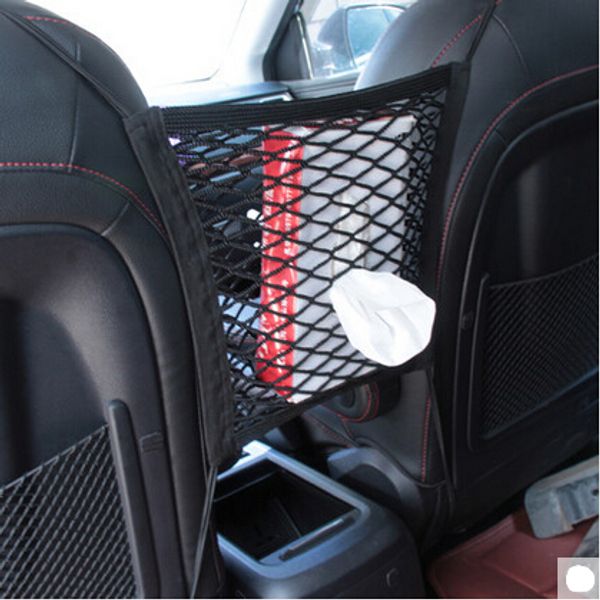 

car-styling trunk seat storage net pocket bag for kia rio k2 k5 k4 kx3 cerato soul forte sportage r sorento