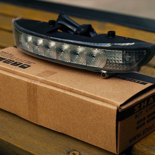 

motorcycle rear box plate brake light for shad sh26 sh29 sh33 sh39 sh40 sh45 sh48