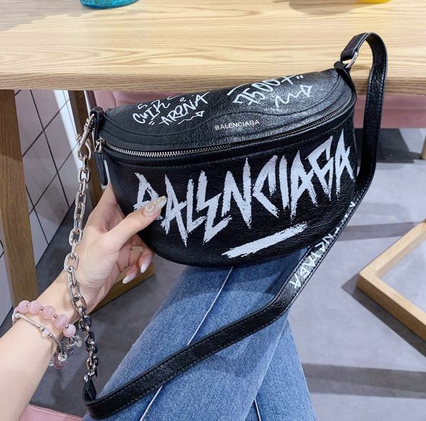 

Высокое качество поясная сумка для мужчин женщин поясная сумка мода нагрудный ремень сумки F письма печать плеча Crossbody сумка Bumbag