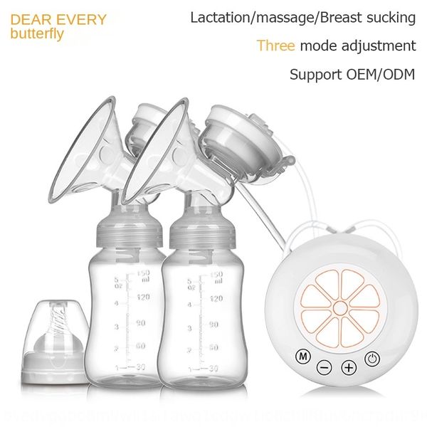 

gpbet neutral bilateral electric breast pump mute massage breast-promoting breast-feeding breast-feeding device 12-speed touch screen massag