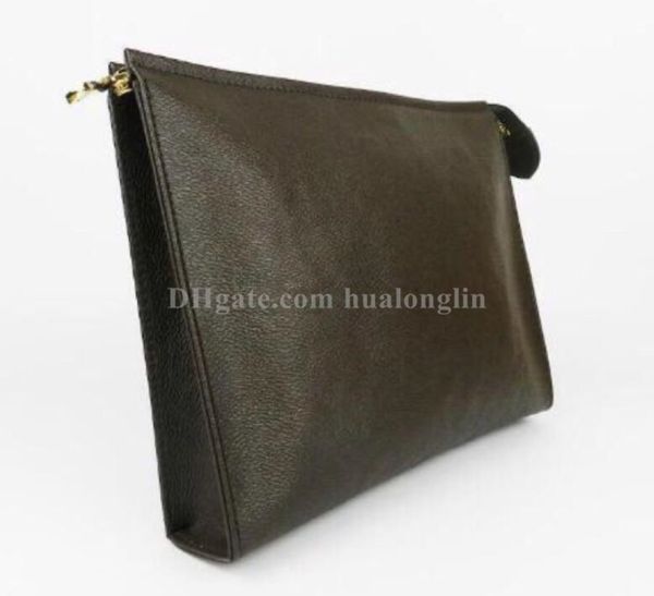 

quality women cosmetic bag handbag fashion purse clutch luxury original design damier letters plaid