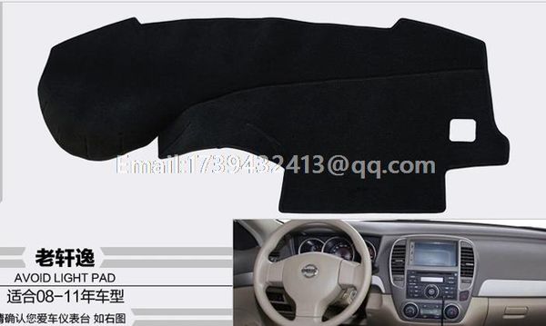 

for bluebird sylphy almera g11 2005 2006 2007 2008 2009 2010 2011 2012 dashmats car-styling accessories dashboard cover
