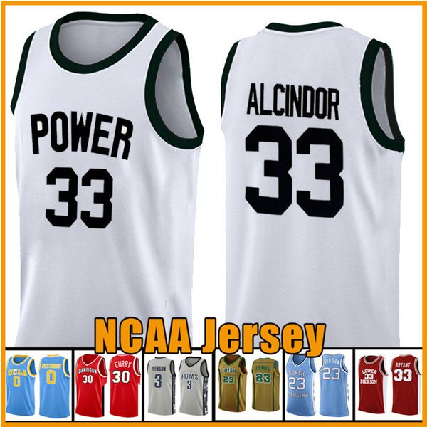 

men's black st. joseph's high school 33 kareem abdul-jabbar ferdinand lewis alcindor basketball jersey college university jerseys