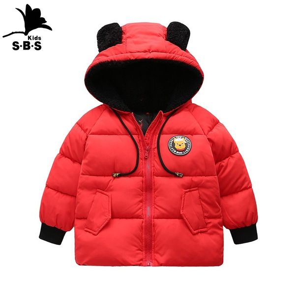 

children warm winter clothes fashion boys and girls cartoon gold velvet hooded children padded single-breasted jacket 1 -3 years, Blue;gray