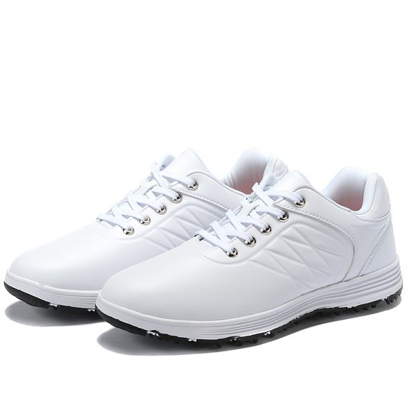

men's golf shoe leather sport walking jogging sneakers professional golf walking shoes cushioning sneakers man waterproof