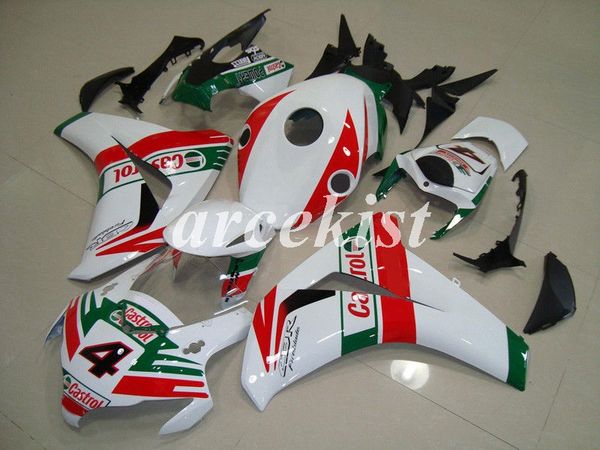 

мотоцикл новый abs инъекция полный комплект обтекатели, пригодный для honda cbr1000rr 2009 2010 2008 2011 08 09 10 11 кузовостроение набор б