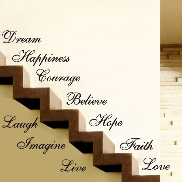 

diy live hope laugh wall quote stickers art vinyl decal stairs home room decor diy live hope laugh wall quote stickers art vinyl decal stair