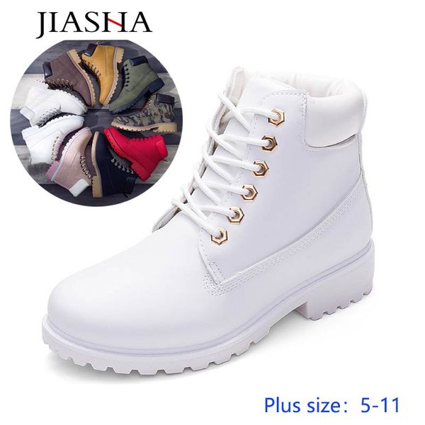 

winter ankle boots women shoes 2019 fashion square heel warm fur snow women boots solid lace-up casual shoes woman botas mujer, Black